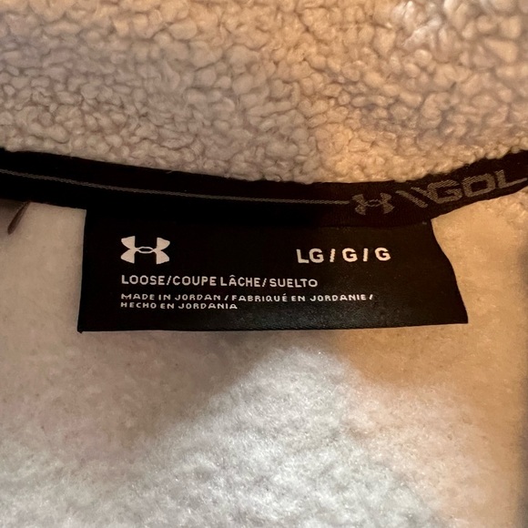 Men’s Under Armour SweaterFleece Pile Pullover - Picture 2 of 2